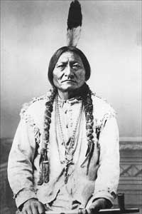 breaking Generational trauma, picture of native American Lakota chief with feather above head