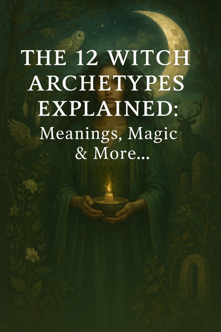 The 12 Witch Archetypes Explained Meanings, Magic & More...