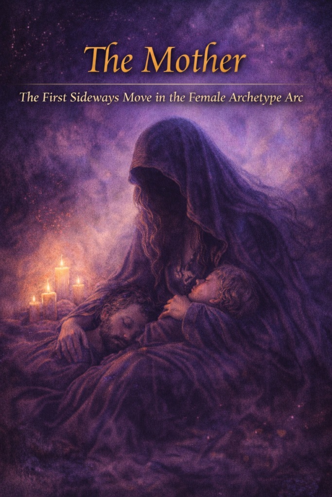 female archetypes arc martyr mother queen architect empress
